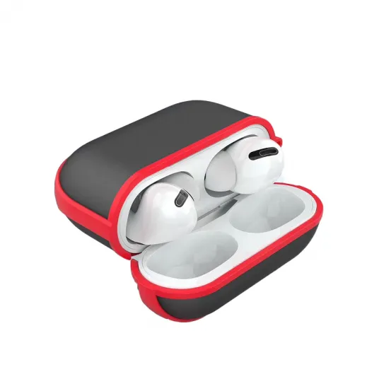 Husa de protectie NEXT ONE pentru AirPods Pro, TPU, Rosu