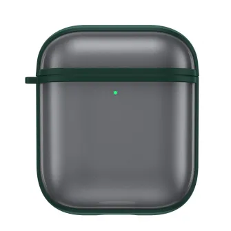 Husa de protectie NEXT ONE pentru AirPods, TPU, Verde