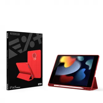Husa de protectie NEXT ONE Rollcase pentru iPad 10.2-inch, Rosu