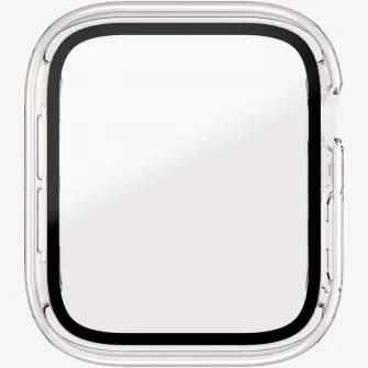 Husa de protectie PanzerGlass pentru Apple watch 7, 41mm, Transparenta / Rama Neagra