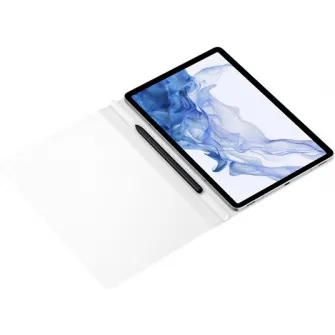 Husa de protectie Samsung Note View Cover pentru Galaxy Tab S8, White