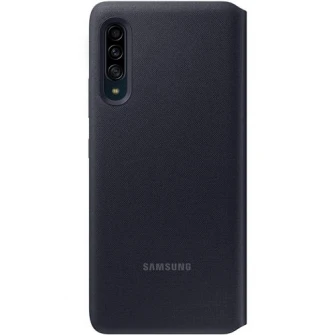 Husa de protectie Samsung Wallet Cover pentru Galaxy A90s, Black