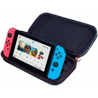 Husa de transport si protectie Nacon NNS46G Mario pentru Nintendo Swich, Negru Gri