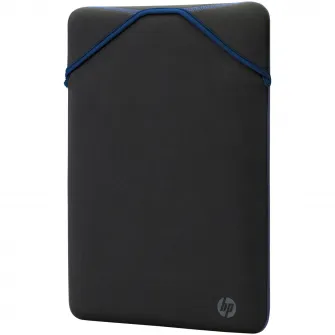 Husa laptop HP 14, Negru/Albastru