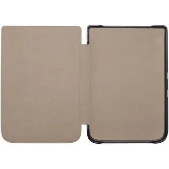 Husa protectie PocketBook PU seria Shell, Maro