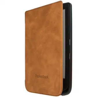 Husa protectie PocketBook PU seria Shell, Maro