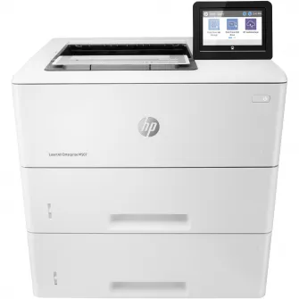 Imprimanta laser monocrom HP LaserJet Enterprise M507x, Retea, Wireless, Duplex, A4