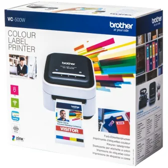 Imprimanta pentru etichete Brother P-touch VC500WZ1