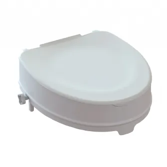 Inaltator capac WC Aquasanit Care, sistem de blocaj, capac, inaltime 10 cm
