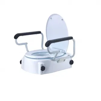 Inaltator WC cu capac, manere de sustinere rabatabile, reglabil pe inaltime, inaltime reglabila 5cm, 10 cm, 15 cm, cmi-7060H