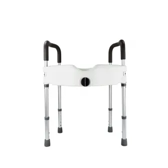 Inaltator WC cu manere de sustinere, reglabil pe inaltime, CMI-7060B-L