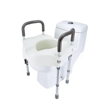 Inaltator WC cu manere de sustinere, reglabil pe inaltime, CMI-7060B-L