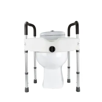 Inaltator WC cu manere de sustinere, reglabil pe inaltime, CMI-7060B-L