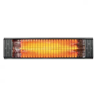Incalzitor electric de perete Heinner, putere 2000 W, lampa chihlimbar cu stralucire redusa, incalzire instantanee