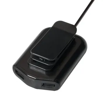 Incarcator auto Logilink, PA0149, 4 x USB, 2 x USB, 2 x USB, cablu 1.8m, Max 9.6A, Negru
