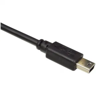 Incarcator auto PNI cu mufa mini USB 12V/24V - 5V 1.5A, pentru DVR auto, lungime cablu 3.5m