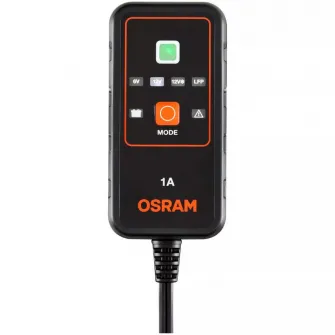 Incarcator baterie Smart battery charger Osram 901, 1A , 6V/12V , Compatibil Sistem Start/Stop
