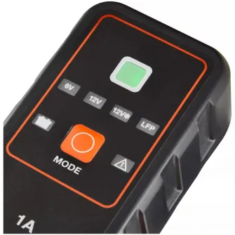 Incarcator baterie Smart battery charger Osram 901, 1A , 6V/12V , Compatibil Sistem Start/Stop