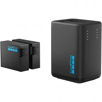 Incarcator dublu GoPro Hero13 Black + 2 acumulatori Enduro