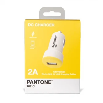 Incarcator masina Galben, 2.1A 1USB