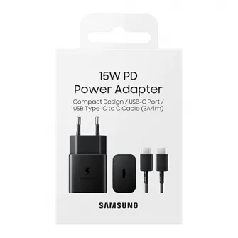 Incarcator retea Samsung 15W, EP-T1510XBEGEU, Black