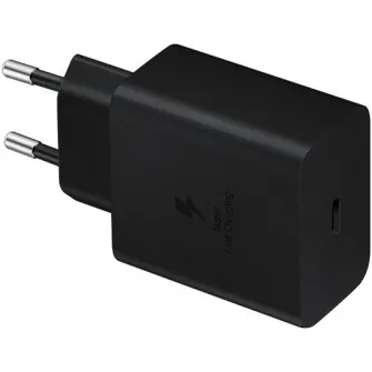 Incarcator Samsung Super fast charger, USB Type-C, 45W, Black