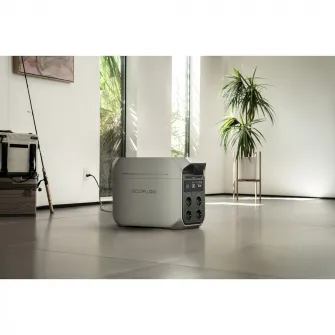 Incarcator solar, Ecoflow Delta 3 Pro, capacitate 4096Wh, putere 4000W, argintiu, dimensiuni (693x341x410mm)