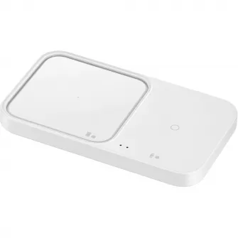 Incarcator wireless Samsung Duo, fara incarcator retea, White