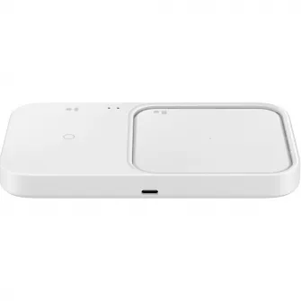 Incarcator wireless Samsung Duo, fara incarcator retea, White