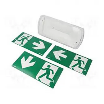 Indicator iesire de urgenta Eaton SafeLite SL2MNM42D1C3A, cu autonomie de 1 ore, 100lm, IP42, verde