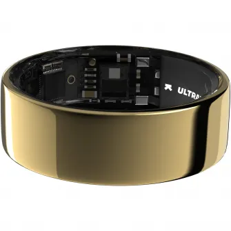 Inel inteligent monitorizare sanatate Ultrahuman Ring Air, Marimea 05, Air Gold