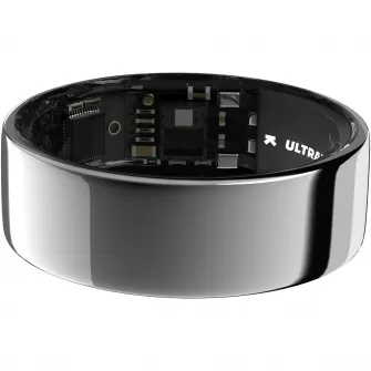 Inel inteligent monitorizare sanatate Ultrahuman Ring Air, Marimea 09, Air Silver