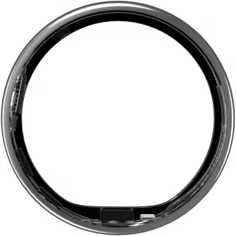 Inel inteligent monitorizare sanatate Ultrahuman Ring Air, Marimea 08, Air Silver