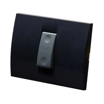Intrerupator cruce Gewiss 1M, pentru doza 3M, Negru