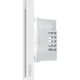 Intrerupator inteligent Aqara Smart Wall Switch H1 (No Neutral– fara Nul, Single rocker)