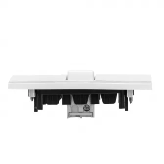 Intrerupator simplu Gewiss 1M, pentru doza 3M, 16A, plastic, Alb