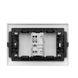 Intrerupator simplu Gewiss 1M, pentru doza 3M, 16A, plastic, Alb