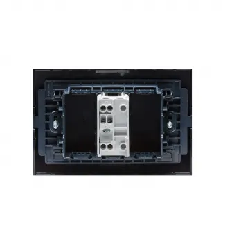 Intrerupator simplu Gewiss 1M, pentru doza 3M, Negru