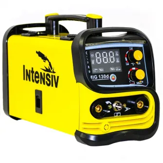 Сварка проволокой Inventor с потоком MIG/TIG/MMA Intensiv MIG 130d, максимальный сварочный ток 130 А, 230 В, максимальный диаметр проволоки 0,8–0,9 мм