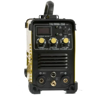 Invertor de sudura profesional Velt TIG/MMA 250, 250 A, 230 V, electrod 1.6-5 mm, 9.5 kg, accesorii incluse