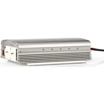 Invertor de tensiune cu unda sinusoidala Nedis, 24V DC - 230V AC ,1000W, 2 x Schuko