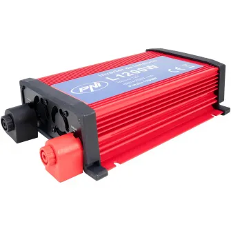 Invertor de tensiune PNI, L1200W alimentare, 12V, iesire 230V