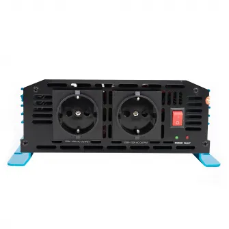 Invertor de tensiune PNI SP1000W cu sinusoida pura, alimentare 12V