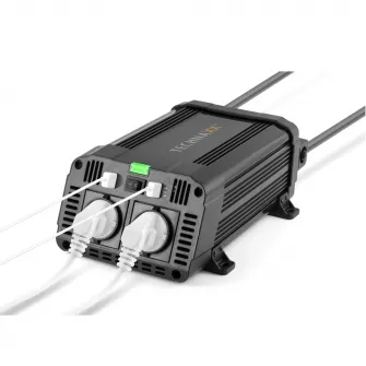 Invertor de tensiune Technaxx TE16, 1200W, alimentare 12V, iesire 230V, 2 x USB-A, negru