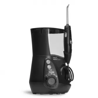 Irigator bucal Waterpik Profesional Aquarius WP-662, 7 capete curatare, 10 trepte presiune, Rezervor 650ml, Negru