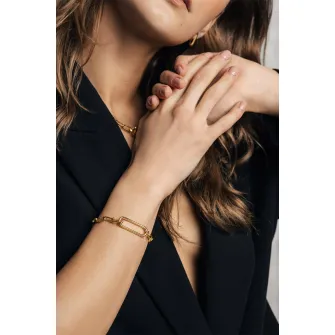 Isabella Ford, Bratara de otel inoxidabil, Auriu