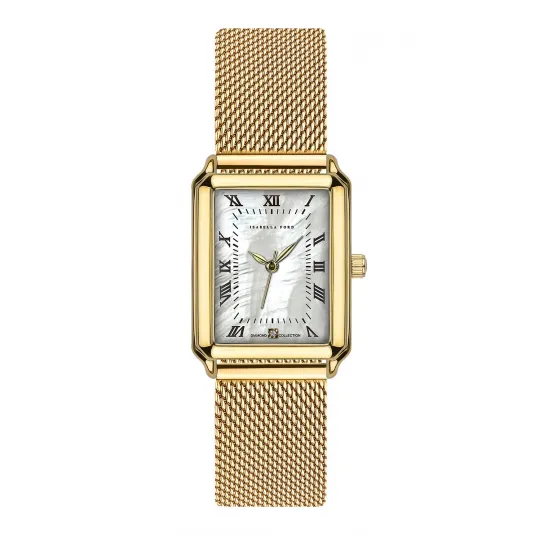 Isabella Ford, Ceas quartz cu diamant, Auriu