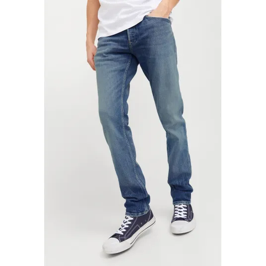 Jack & Jones, Blugi regular fit, Albastru inchis, W30-L32