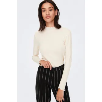 JdY, Bluza cu aspect striat Fransiska, Alb, XL