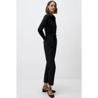 JIMMY KEY, Salopeta regular fit, Negru, S